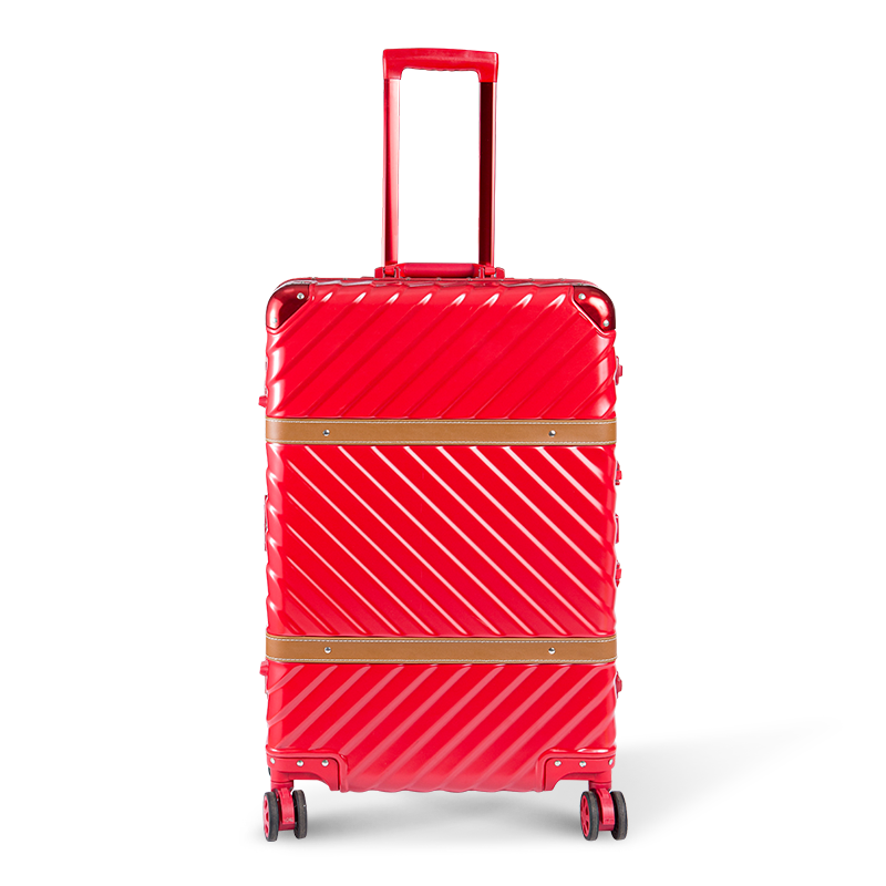 Nuevo equipaje de moda vintage de spinner extraíble con ruedas resistentes a los arañazos para hombres y mujeres-ideal para viajar