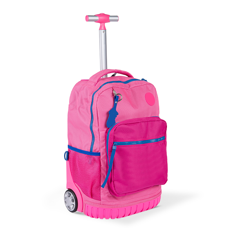 Mochila de equipaje unisex amigable con la escalada con protección de la columna para adolescentes, mochila liviana con caja de almuerzo