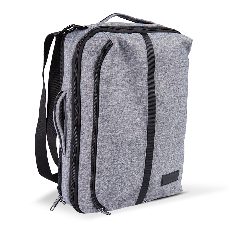 Maletín de laptop de gran capacidad: bolsa multifuncional de portátiles y cuerpo cruzado