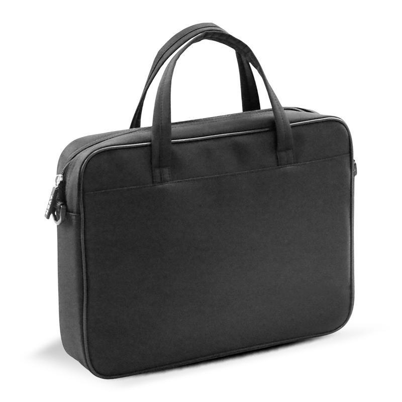 Bolsa de documento comercial de Oxford para hombres con logotipo personalizado: organizador de archivos con cremallera multi-compatibilidad