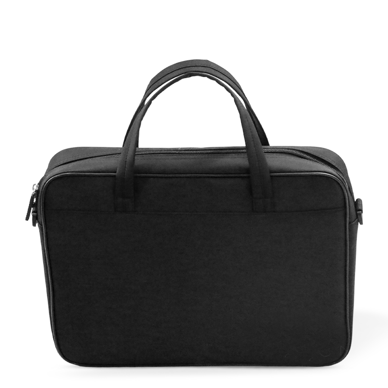 Bolsa de documento comercial de Oxford para hombres con logotipo personalizado: organizador de archivos con cremallera multi-compatibilidad