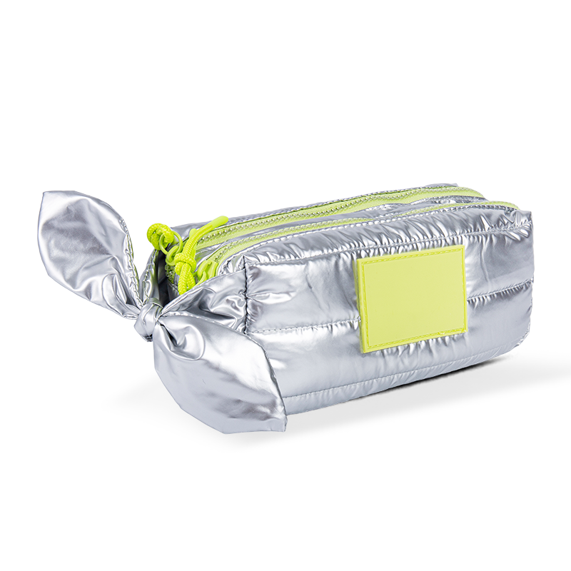 Case de lápiz doble de arco y protector de papelería