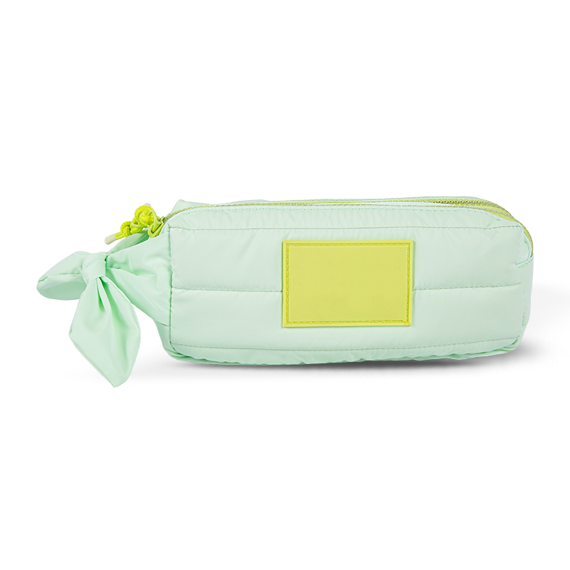 Case de lápiz doble de arco y protector de papelería