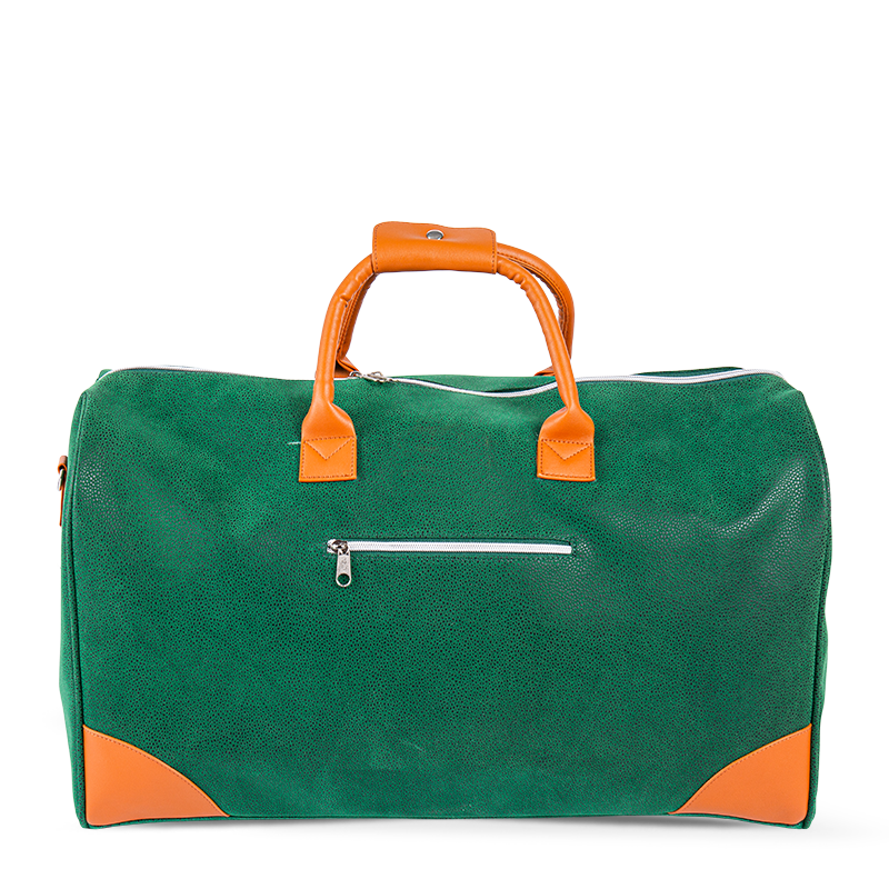 Bolsa de viaje de viaje premium unisex verde completo