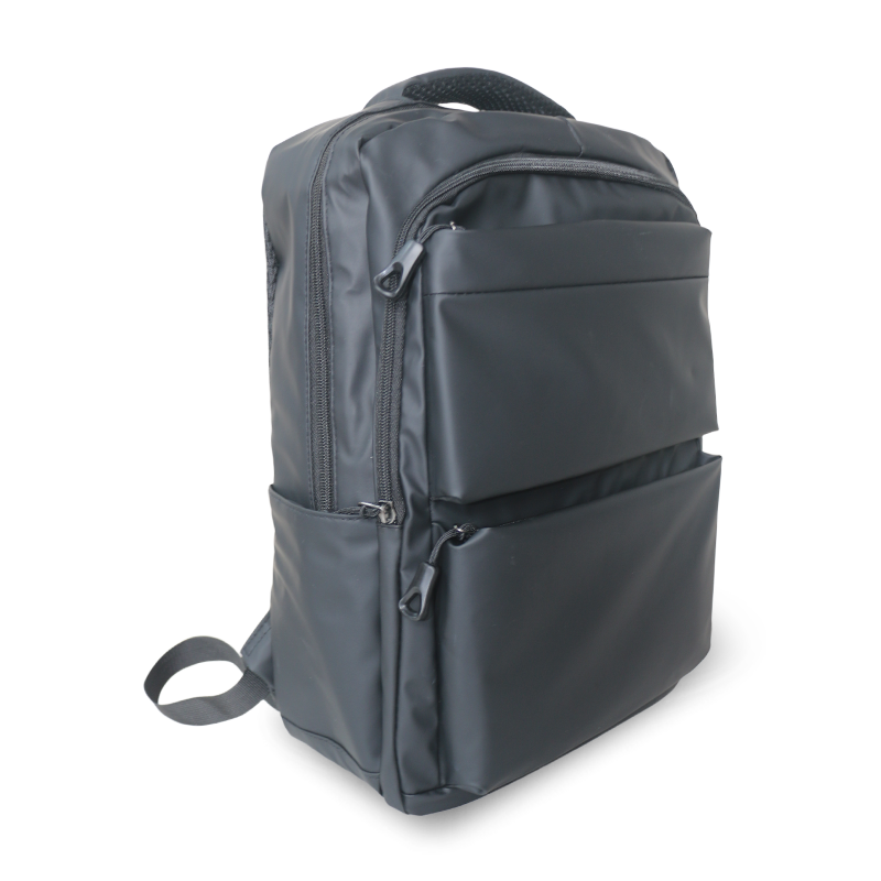 Black Business Film Computer Bag City Leisure University Mochila para la computadora portátil de gran capacidad.