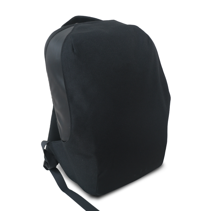Logotipo personalizado Mochila ecológica Material impermeable de color verde oscuro RPET CARGA USB CARDETA CARDEDOR MARCACA DE VIAJE