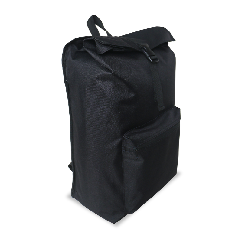 Mochilas para computadoras portátiles para hombres y mujeres de 15.6 pulgadas con tapa enrollada impermeable, apertura amplia, adecuada para ciclismo escolar, viajes de ocio