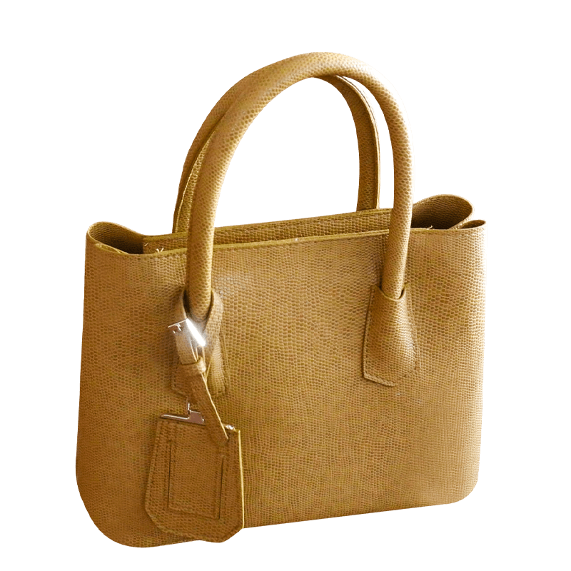 Bolso de mano de piel para mujer
