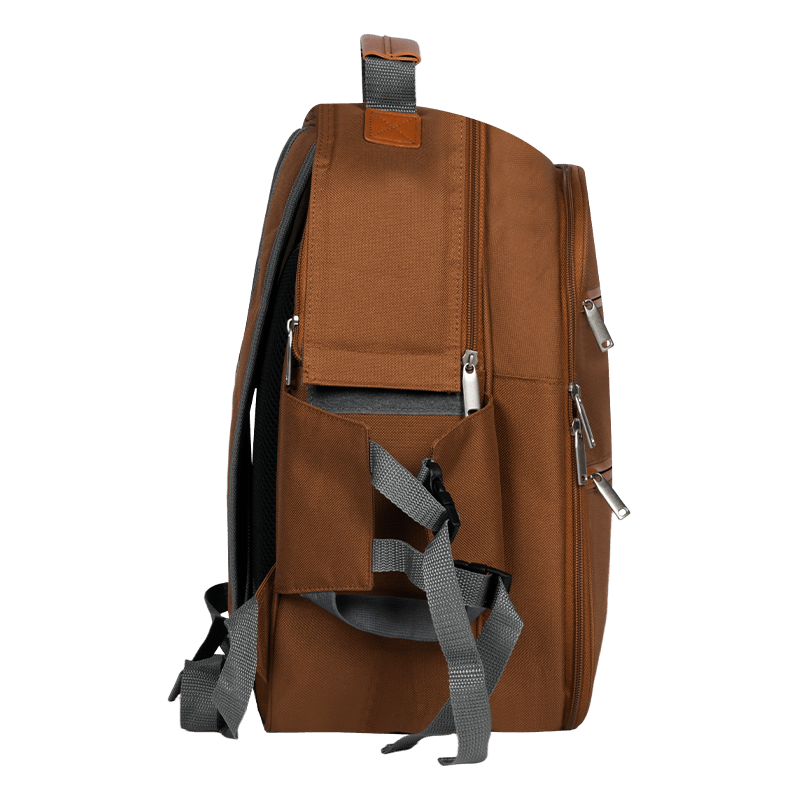 Juego de mochila de picnic de estilo clásico, adecuado para 4 habitaciones con refrigeración aislada, estantes para botellas de vino, mantas de lana, vajilla y envases de alimentos
