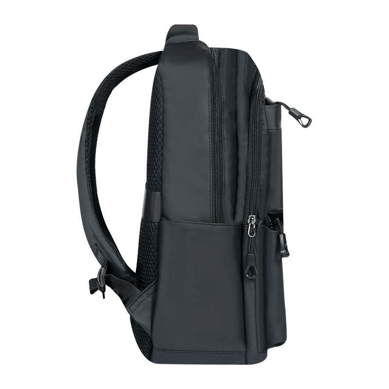 Mochila de negocios de moda para hombre, bolso informal para computadora portátil de viaje con USB, material Oxford impermeable, gran capacidad