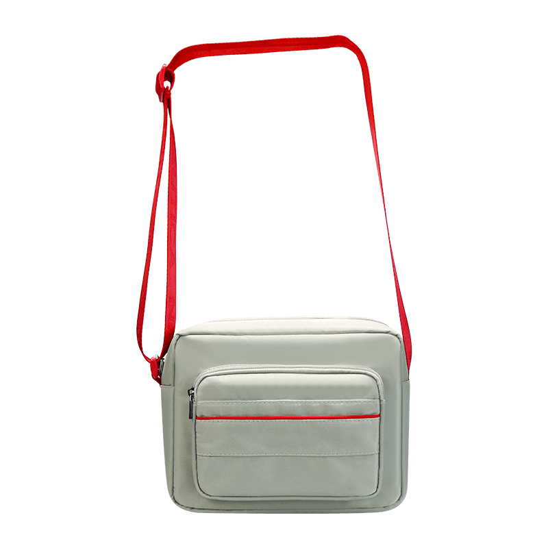 Bolso bandolera de nailon con tirantes y cruz para mujer, personalizado, deportivo, de ocio al aire libre y de moda