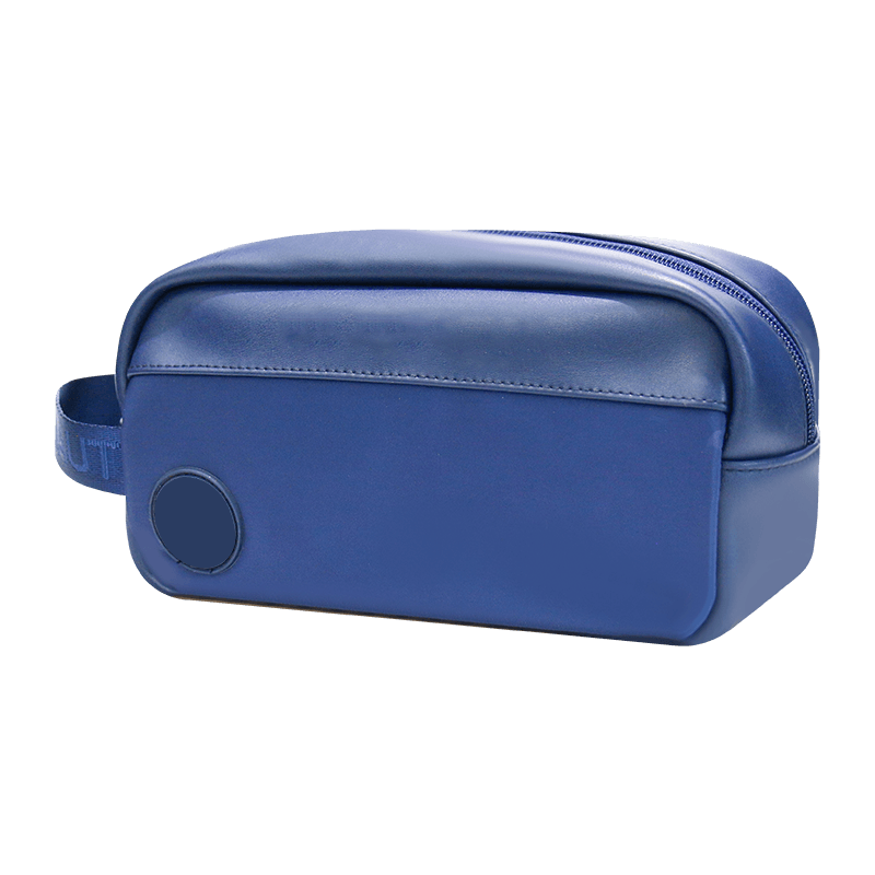 Bolsa de papelería, bolsa de cosméticos y maquillaje, bolsa rectangular para guardar cosméticos de PU, bolsa de maquillaje para viajes de negocios