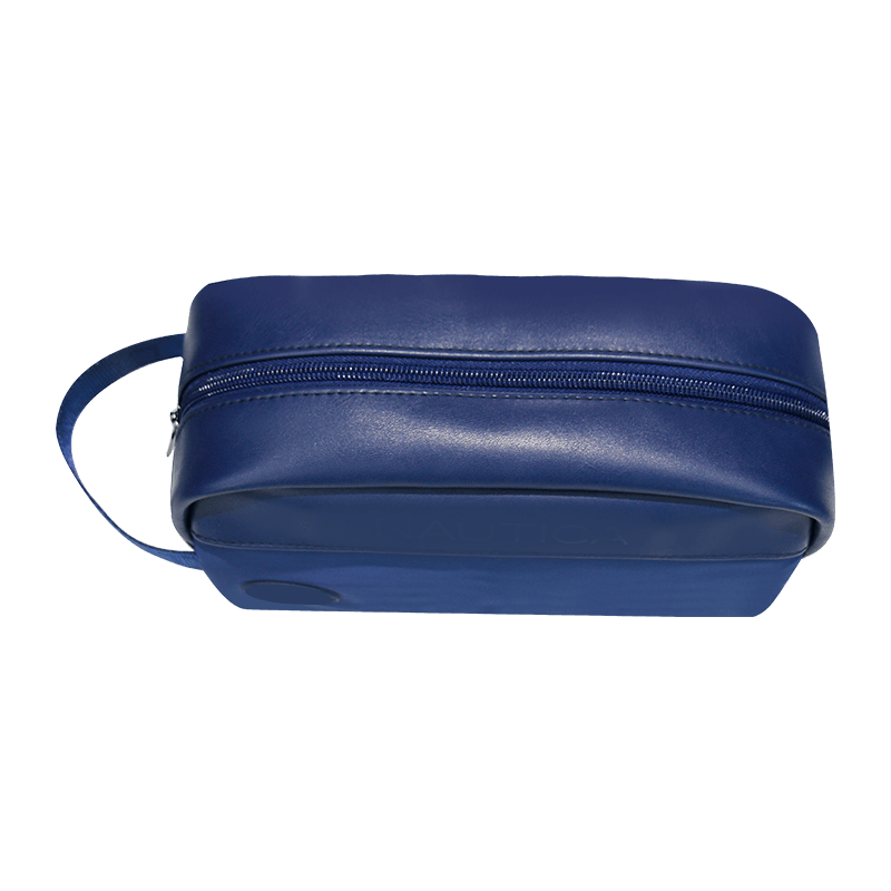 Bolsa de papelería, bolsa de cosméticos y maquillaje, bolsa rectangular para guardar cosméticos de PU, bolsa de maquillaje para viajes de negocios
